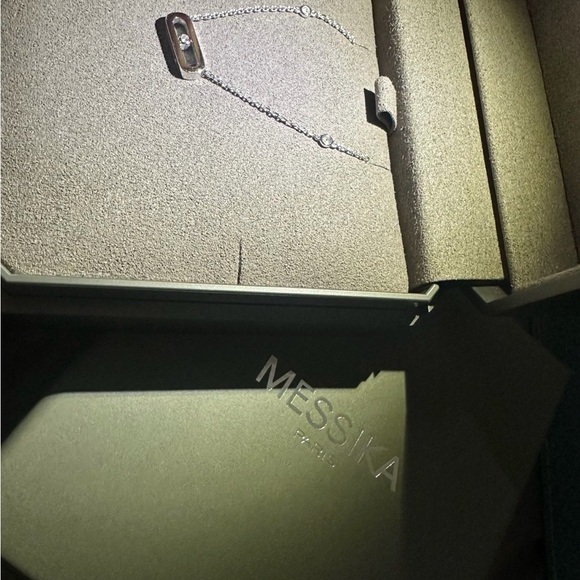 Messika Gold Move Uno Diamond Necklace 18k white gold - Picture 1 of 7